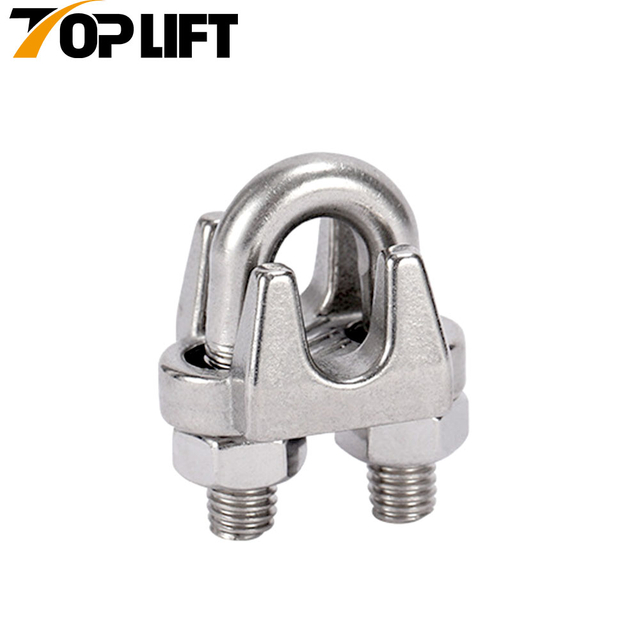 Stainless Steel US Type Drop Forged Wire Rope Clip