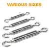 Premium 316 Stainless Steel US Type Turnbuckle with Hook and Eye 