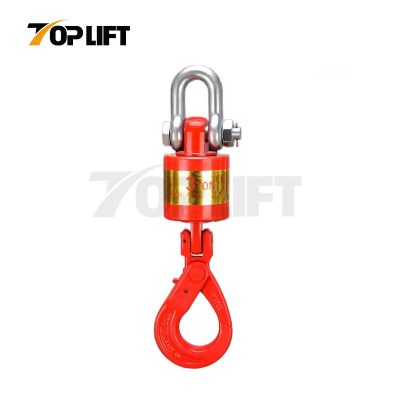 Versatile Vertical Alloy Steel 360° Rotating Industrial-Grade G80 Oilfield Swivel Hook