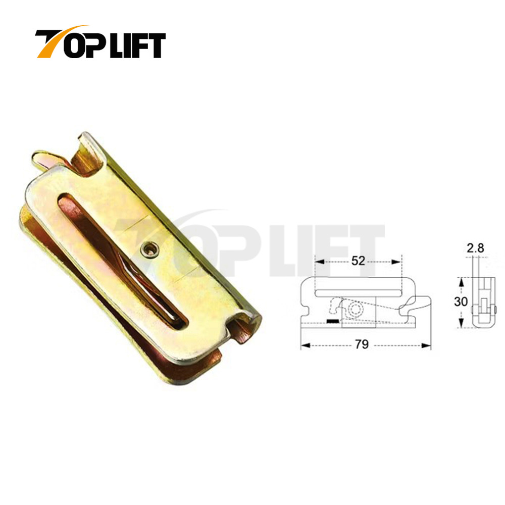 Heavy Duty 2 Inch E Fitting Hooks for Ratchet Tie Down Strap