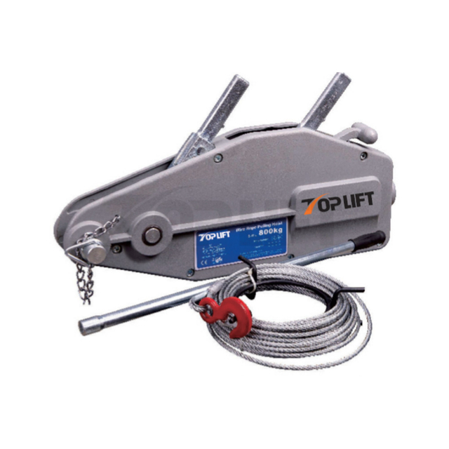 TOPLIFT Capacity 800KGS to 5400KGS Lifting Equipment Wire Rope Pulling Hoist