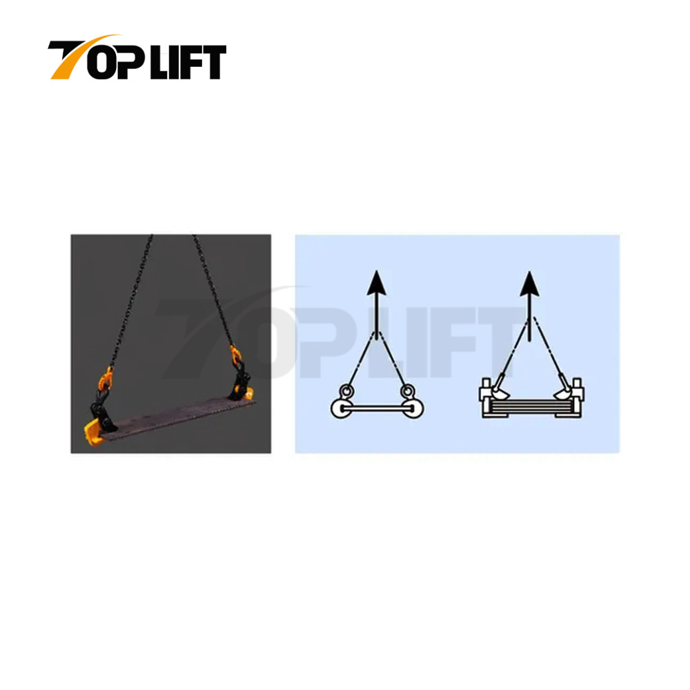 TP-Lifting TCH Industry Standard Horizontal Plate Clamps with 1t-10t Capacity