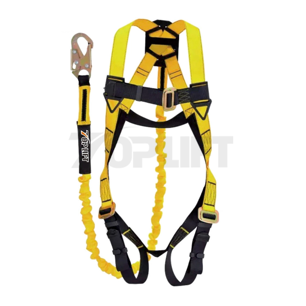 TP-SH3102 ANSI Manufacture Polyester Construction Full Body Safety Harness