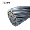TOPLIFT 8X19S+FC 8X19S+IWRC 8X19W+FC 8X19+IWRC Galvanized & Ungalvanized Steel Wire Rope