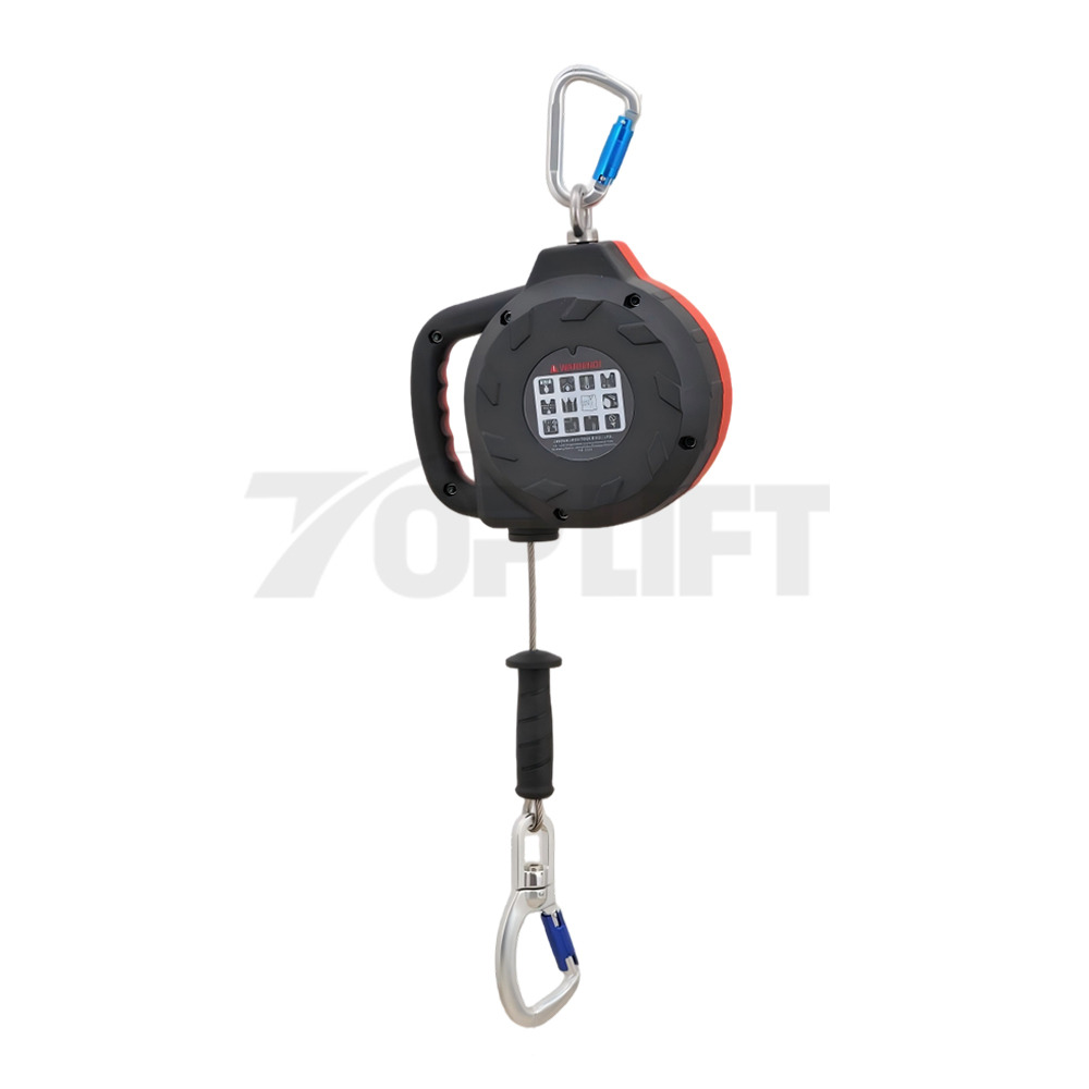 TP-SRL100D En 360 5mm Stainless Steel Wire Rope Type Self-Retracting Lifeline Fall Arrester