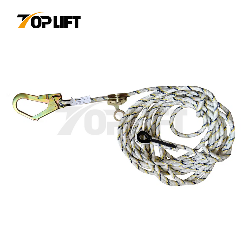 High Quality Outdoor Climbing Safety Nylon Rope Vertical Lifeline System