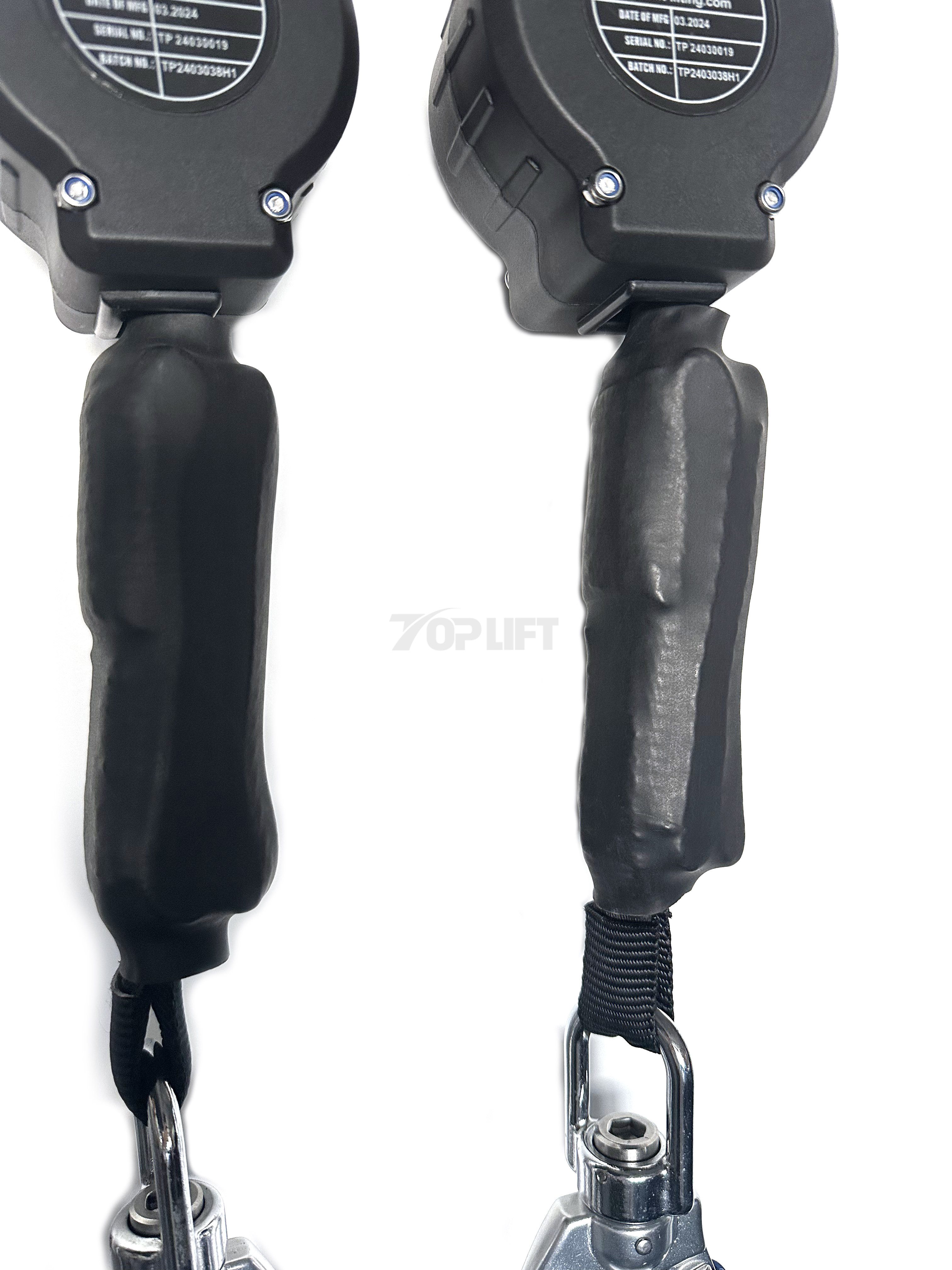 High Strength Self-retracting Protection Equipment Double Type Fall Arrester 