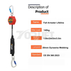 TP-SRL020BN CE Certified En360 Energy Absorber Webbing Self-Retractable Lifeline Fall Arrester