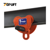 China-Made GTC-610 Type 0.5T-10t capacity I-Beam Push Trolley Plain Trolley