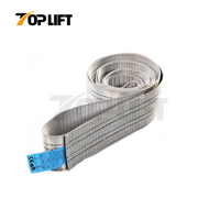 Endless Flat Polyester Webbing Sling For Lifting 4T