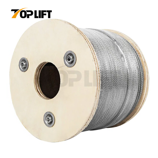 Galvanized Ungalvanized Steel Wire Rope 6X61+FC 6X61+IWR