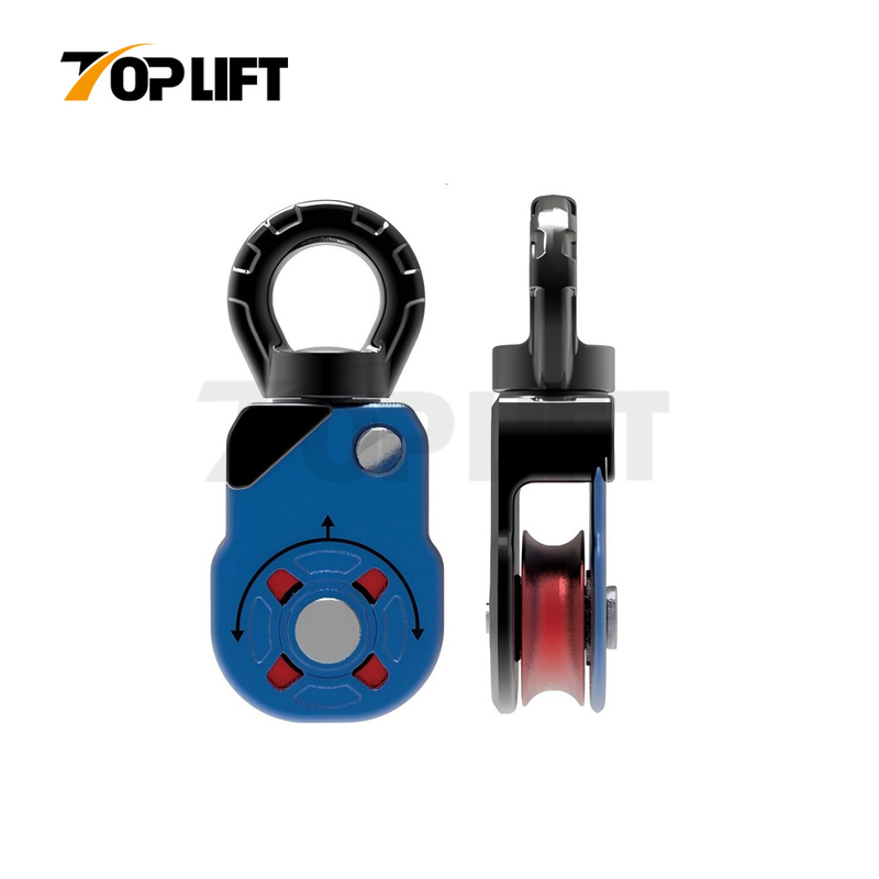 Climbing Aluminum-magnesium-zinc Alloy Universal Single Pulley