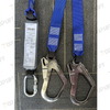 CE Certified Twin Legged Shock Absorbing Webbing Safety Lanyard