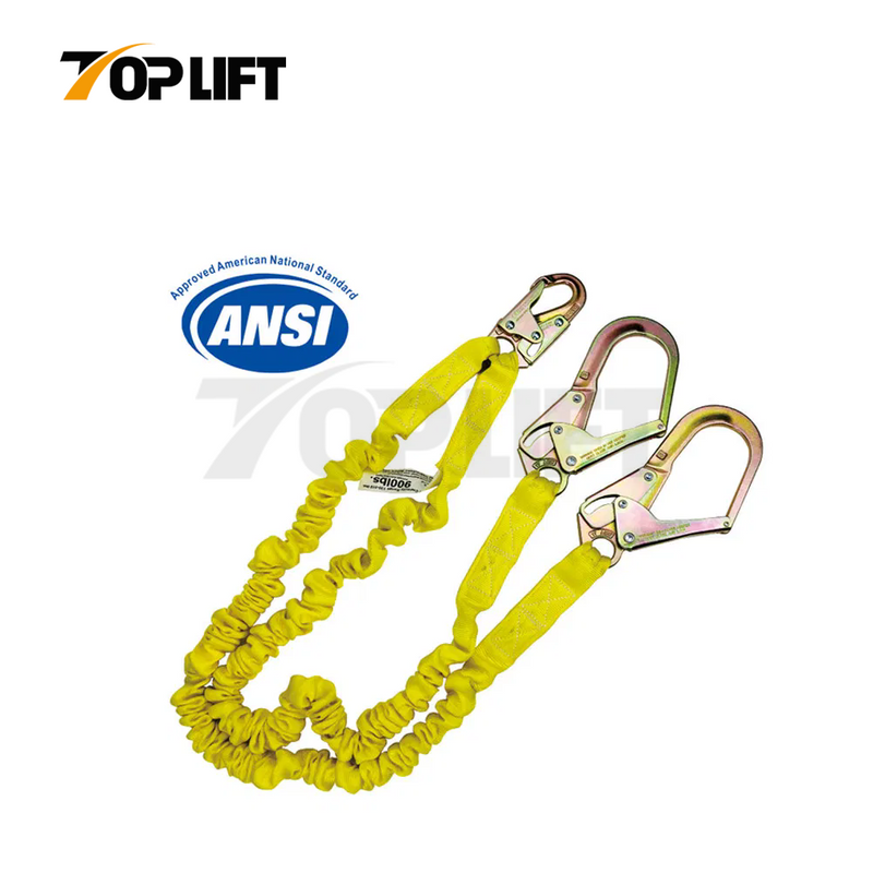 TP-SL5503 Elastic Double Lanyard with ANSI Certification