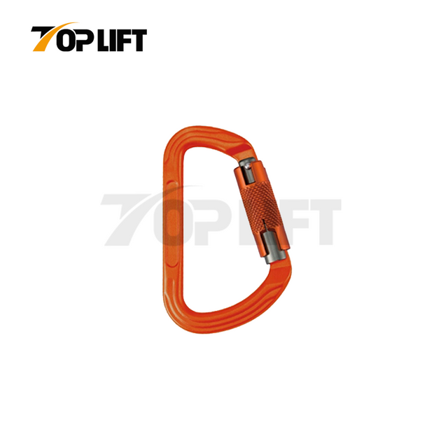 Aluminium Locking Carabiner Fall Protection Accessories TP-R16