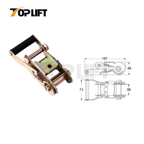 Retractable Tie Down Heavy Duty Ratchet Buckle