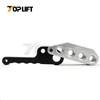 TP-RD01 Self-braking Fire Rope Handheld Descender 4 Hole Descender Rock Climbing Life-saving Downhill Equipment