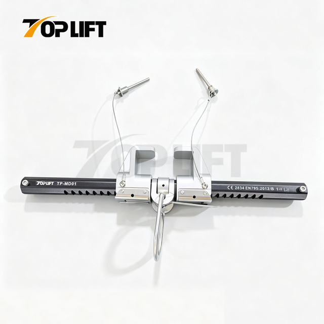 CE EN795 Aluminum Alloy I-Beam Anchor Mobile Anchor Device Beam Camp