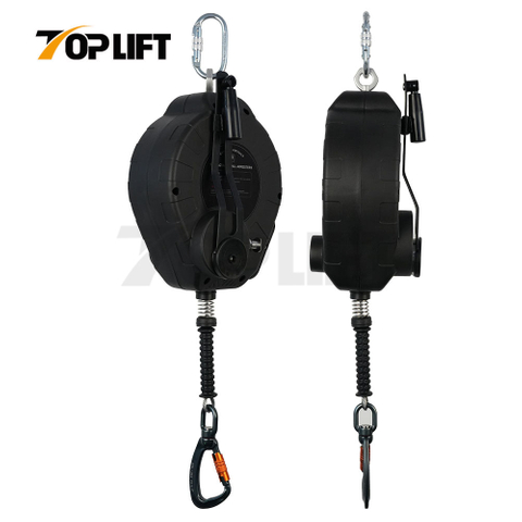 New CE 20m Self Retracting Lifeline Cable Retractable Lanyard Fall Arrester with Integrated Winch