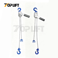 250kg Mini Manual Lever Hoist Small Ratchet Lever Block Portable Hand Lifting Chain Hoist