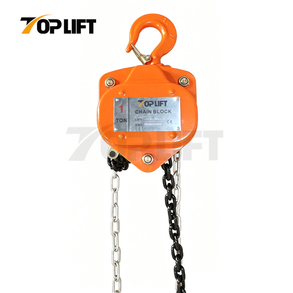HSZ Type Industrial G80 Hand Chain Hoist Chain Block Portable Lifting Equipment 