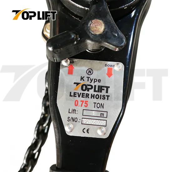 0.75Ton Manual Lever Hoist Come Along Puller Portable Small Ratchet Lever Block for Lifting