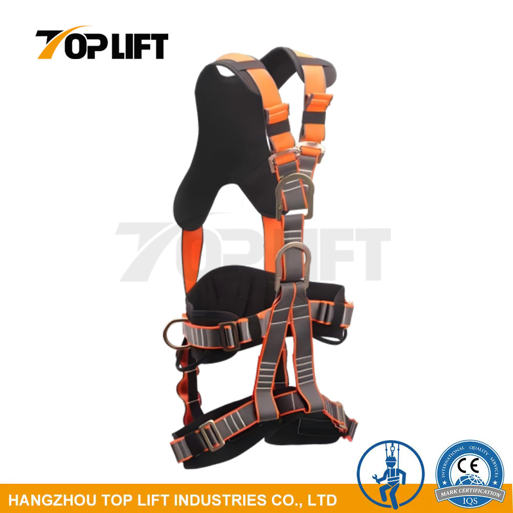 TP-SH3214N CE Certified Outdoor Climbing Fall Protection Industrial Full Body Safety Harness for Work at Height