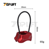 TP-ATC01 ATC Belay Device Aluminum Climbing Descender for 8~11mm Rope Tubular Rappel Device