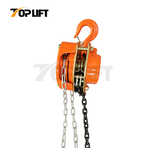 HSZ Type Industrial G80 Hand Chain Hoist Chain Block Portable Lifting Equipment 