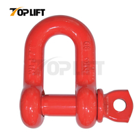 TP-M05 Heavy Duty G80 Super Alloy Steel Screw Pin Dee Shackle for Rigging